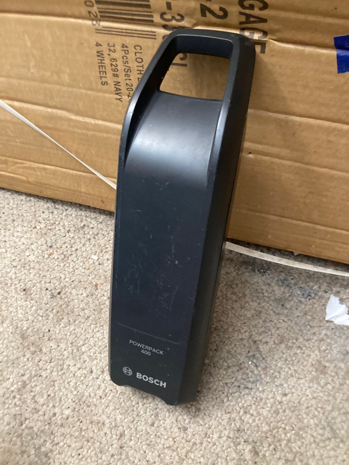 Batterie de vélo Bosch Powerpack 400 Wh, Vélos & Vélomoteurs, Enlèvement ou Envoi, Comme neuf
