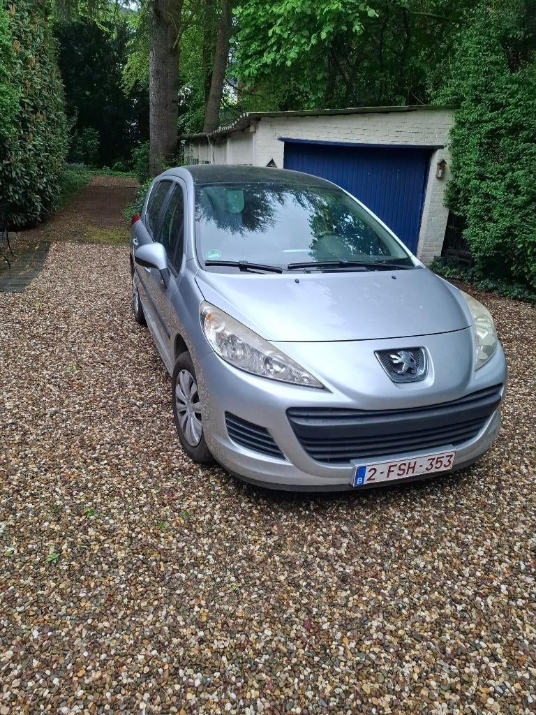 Peugeot 207 SW/ zilver 2010, Autos, Argent ou Gris, Achat, Boîte manuelle, 5 portes
