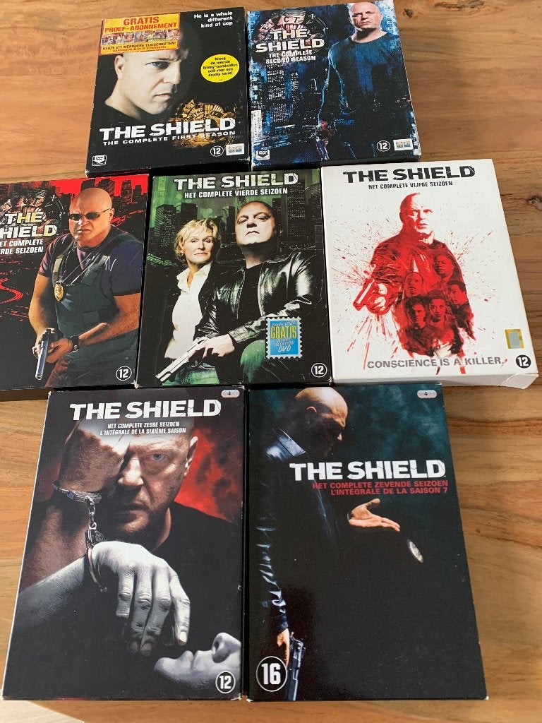 The shield complete dvd reeks 1-7, Nederlands, Ophalen of Verzenden, Actie en Avontuur, Complete serie