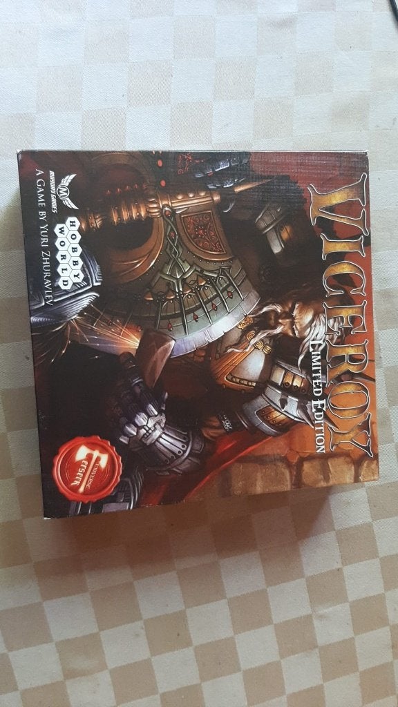 jeu de plateau Viceroy en édition limitée kickstarter, 1 ou 2 joueurs, Enlèvement ou Envoi, Neuf