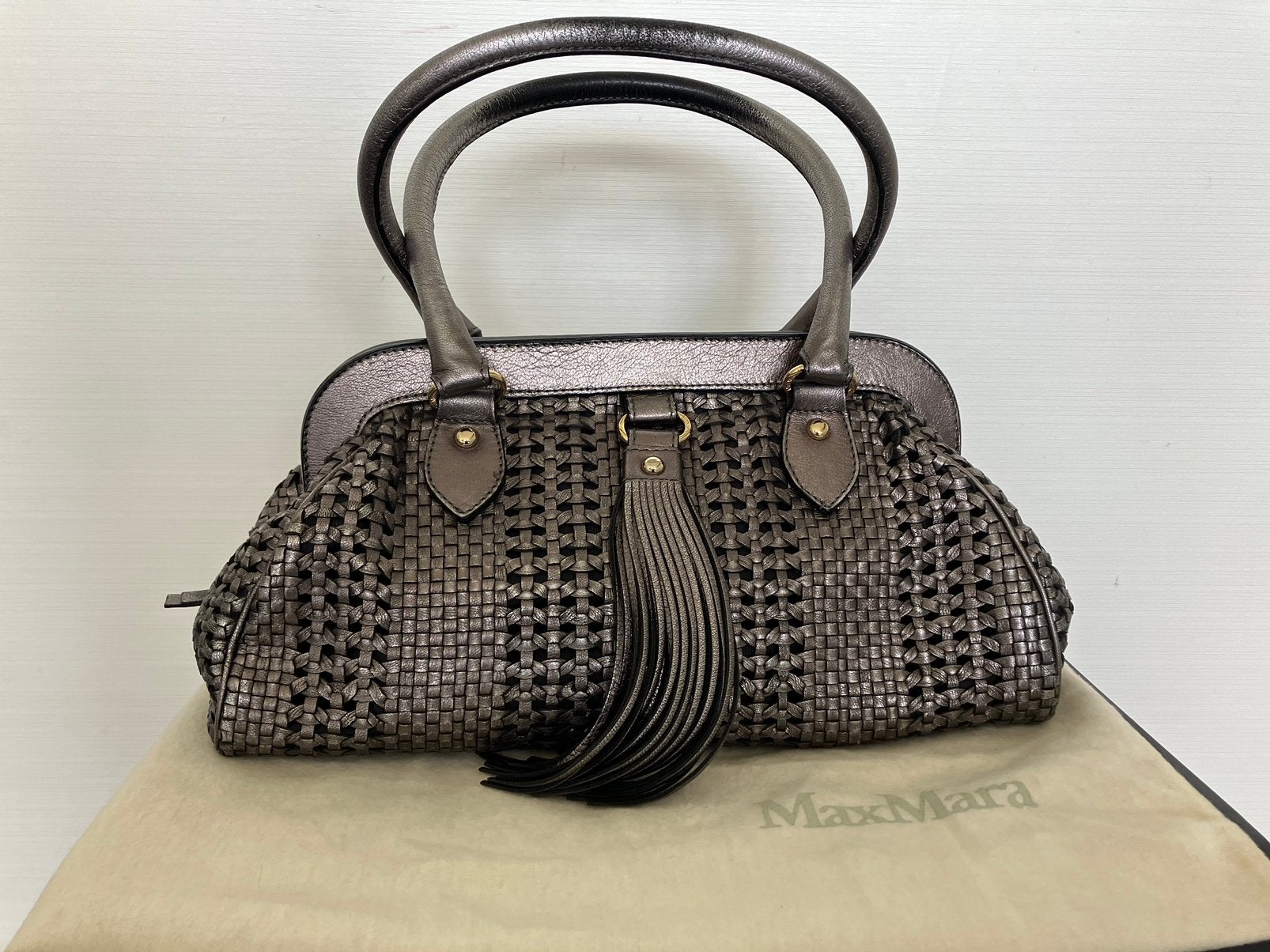 Handtas max mara, Ophalen of Verzenden, Zo goed als nieuw, Handtas