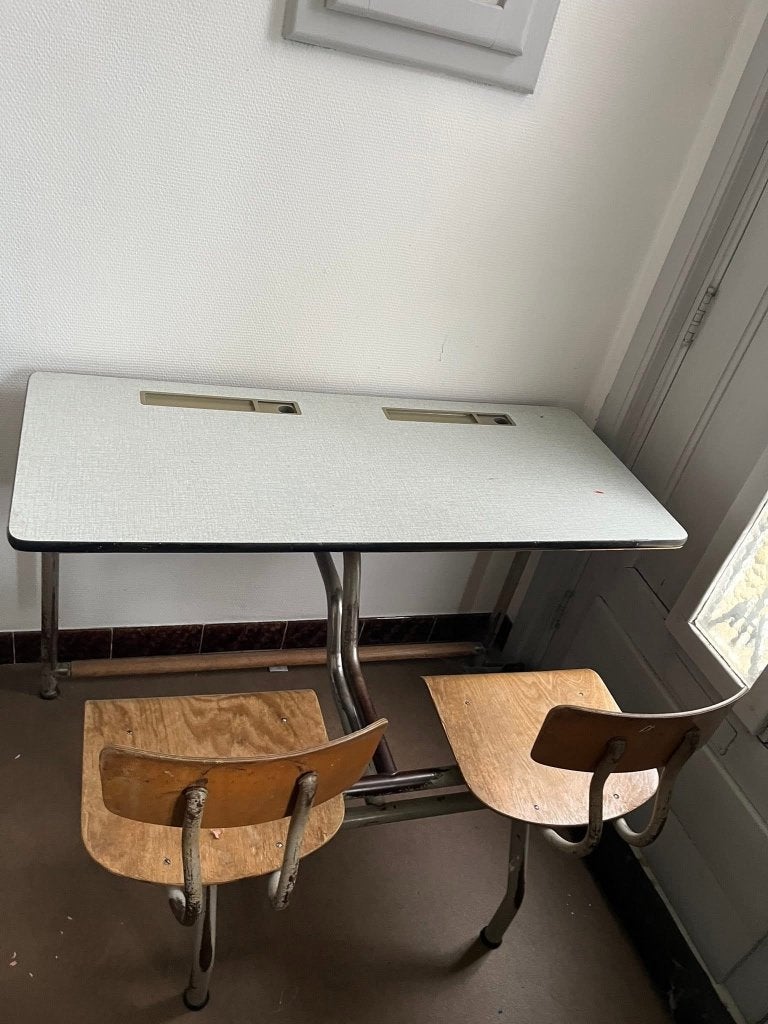 Bureau kinderen, Huis en Inrichting, Bureaus, Ophalen, Gebruikt, Hout, Antiek