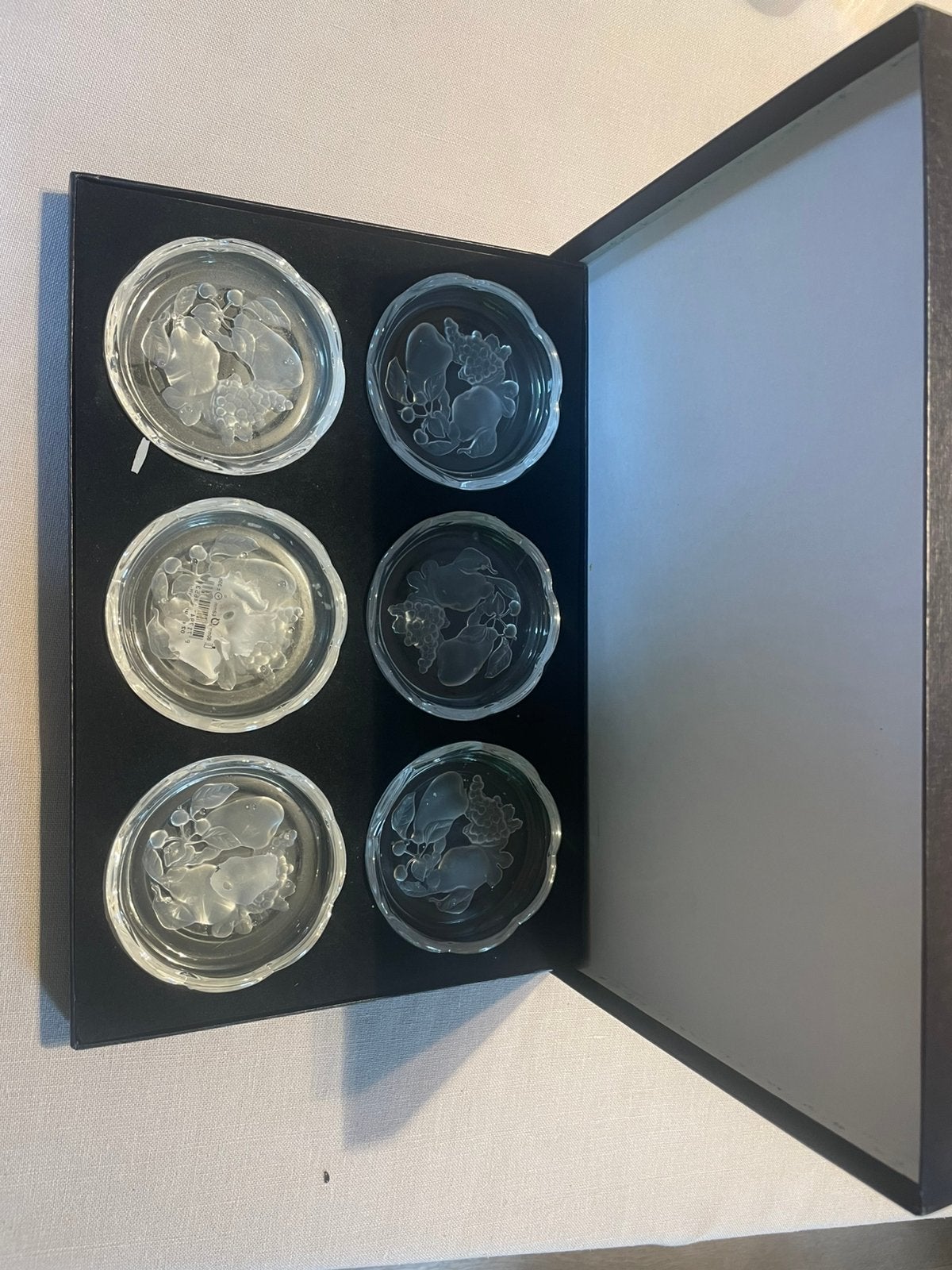 Set onderleggers Val Saint Lambert, Ophalen, Zo goed als nieuw