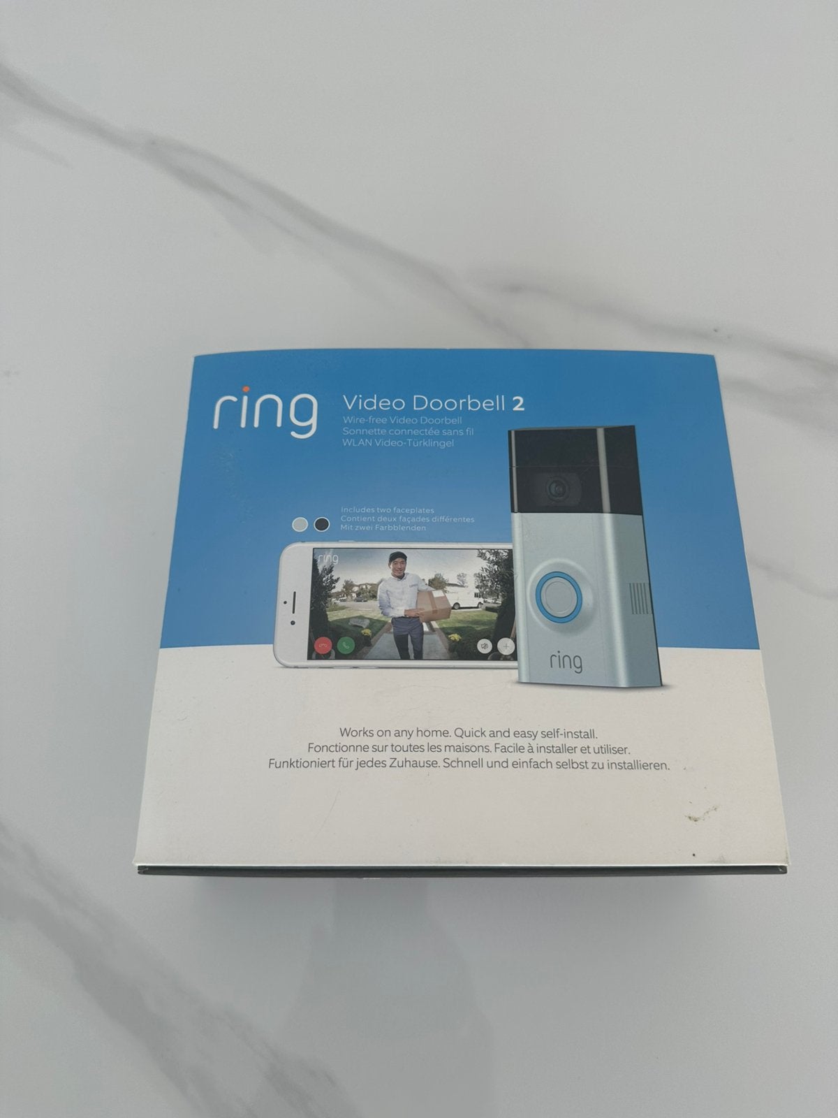 Ring video doorbell 2, Enlèvement, Comme neuf
