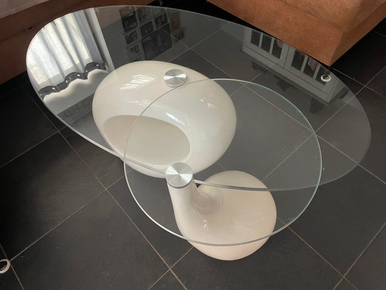 Mooie salontafel., Ophalen, Zo goed als nieuw, Kunststof