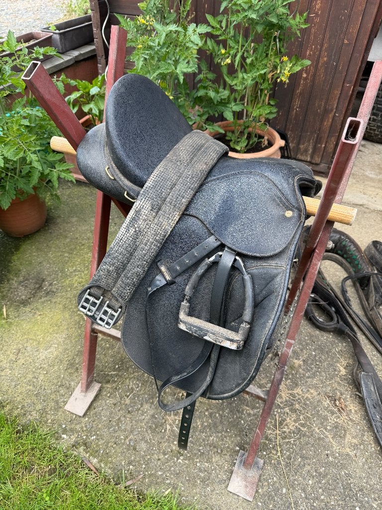 Selle, Enlèvement, Utilisé, Dressage