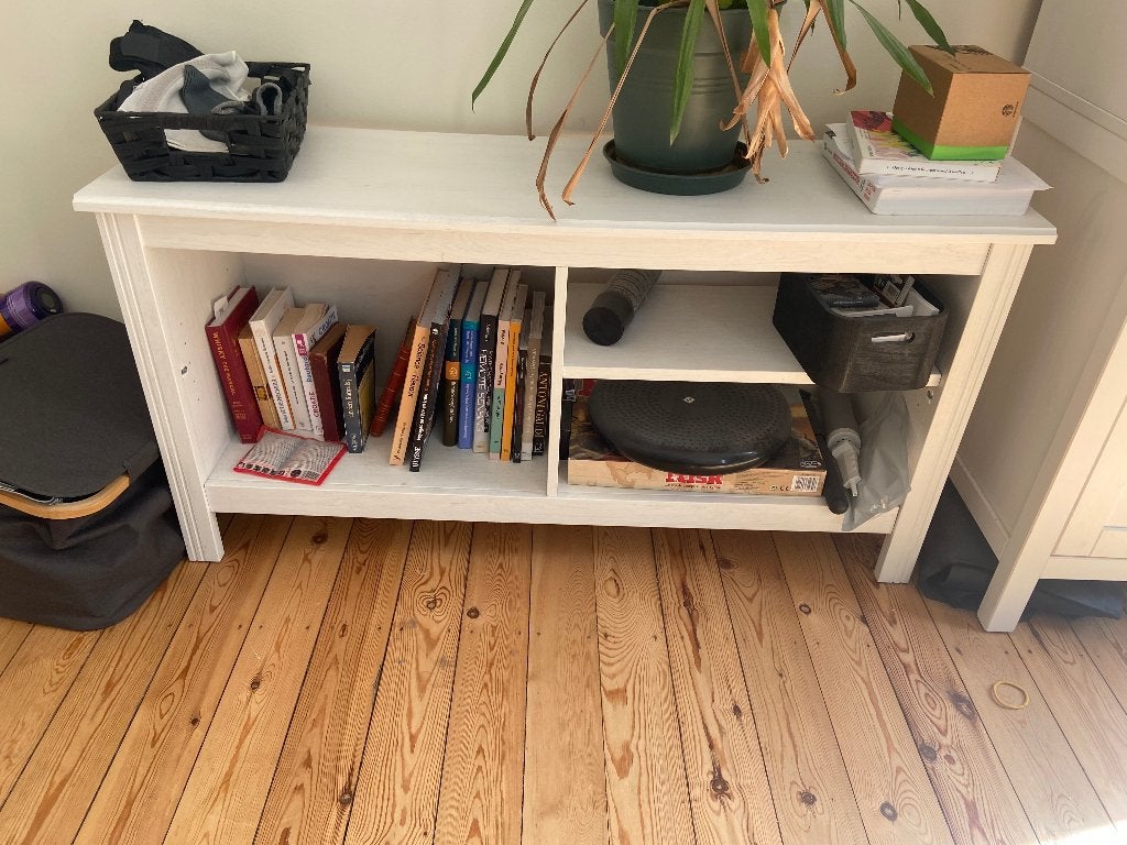 Meuble télé blanc, 25 à 50 cm, Moins de 100 cm, Minimaliste, 100 à 150 cm
