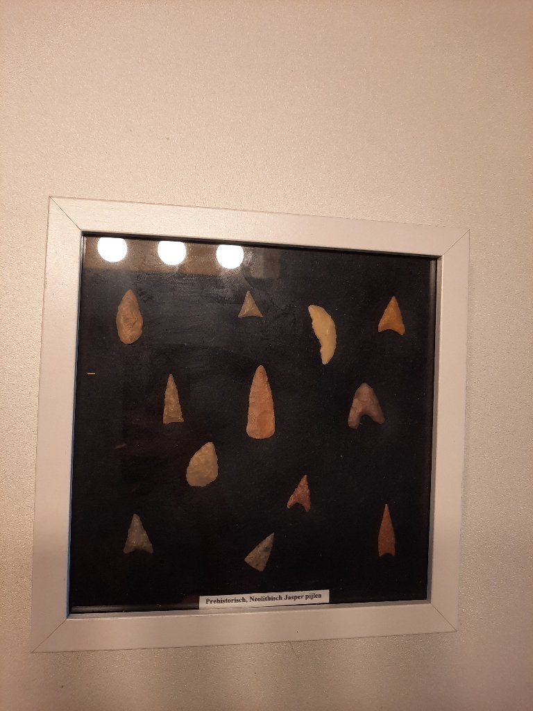 Kader met oude speerpunten, Ophalen of Verzenden