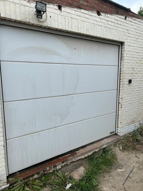 Porte de garage sectionnelle Hörmann, Bricolage & Construction, Enlèvement, Utilisé