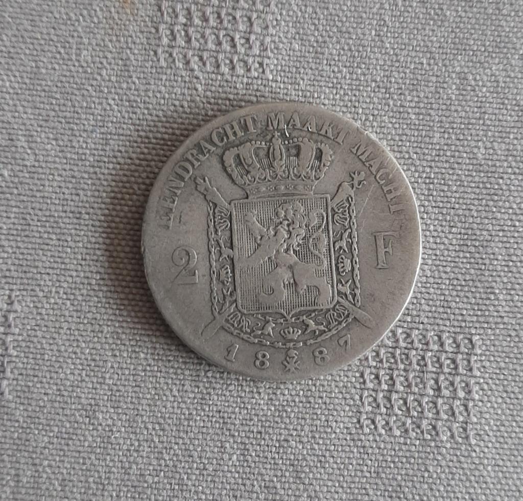 Léopold II - 2 francs 1887, Envoi