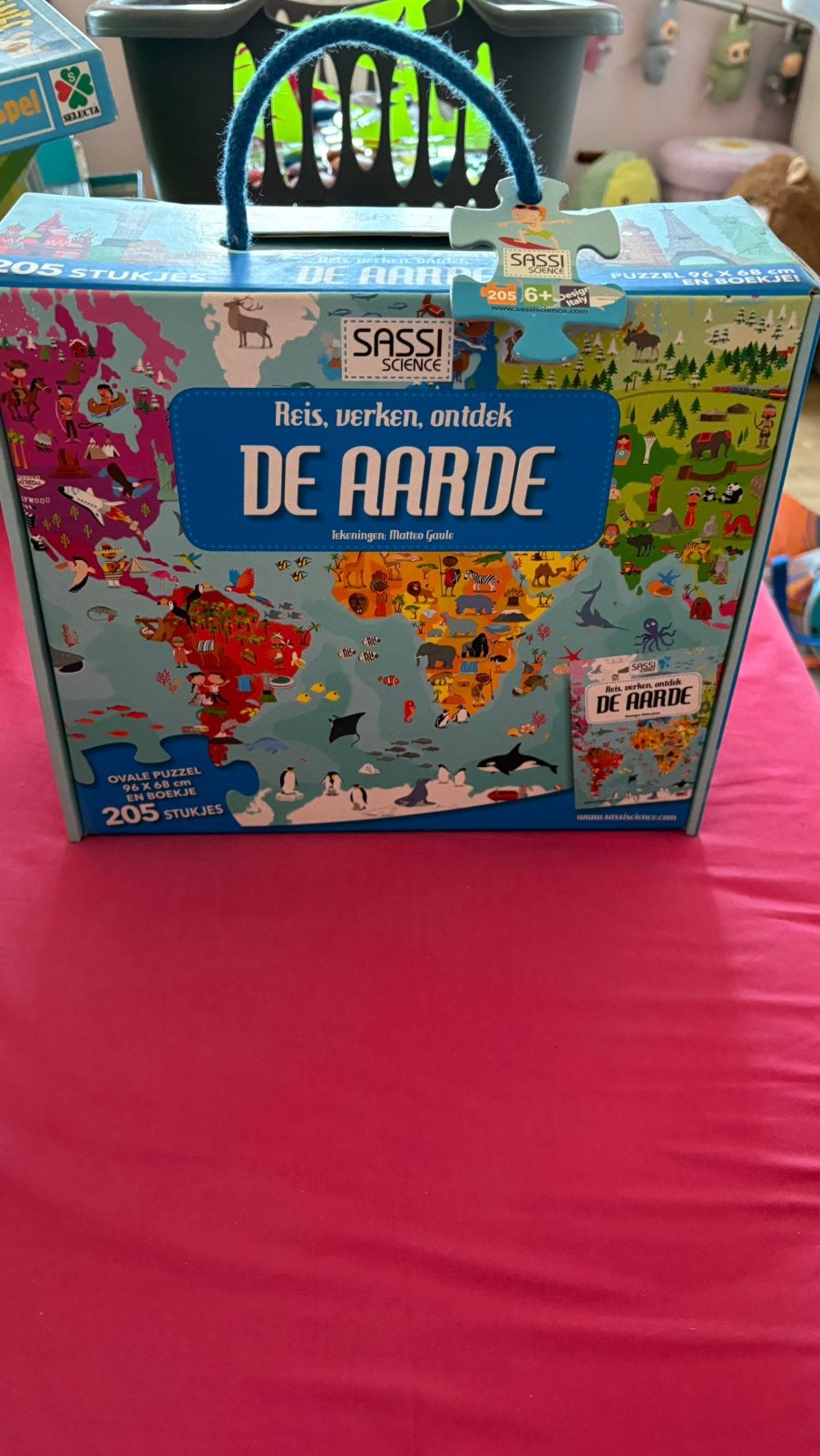 Puzzles Terre/Espace, Hobby & Loisirs créatifs, Sport cérébral & Puzzles, Enlèvement, Comme neuf