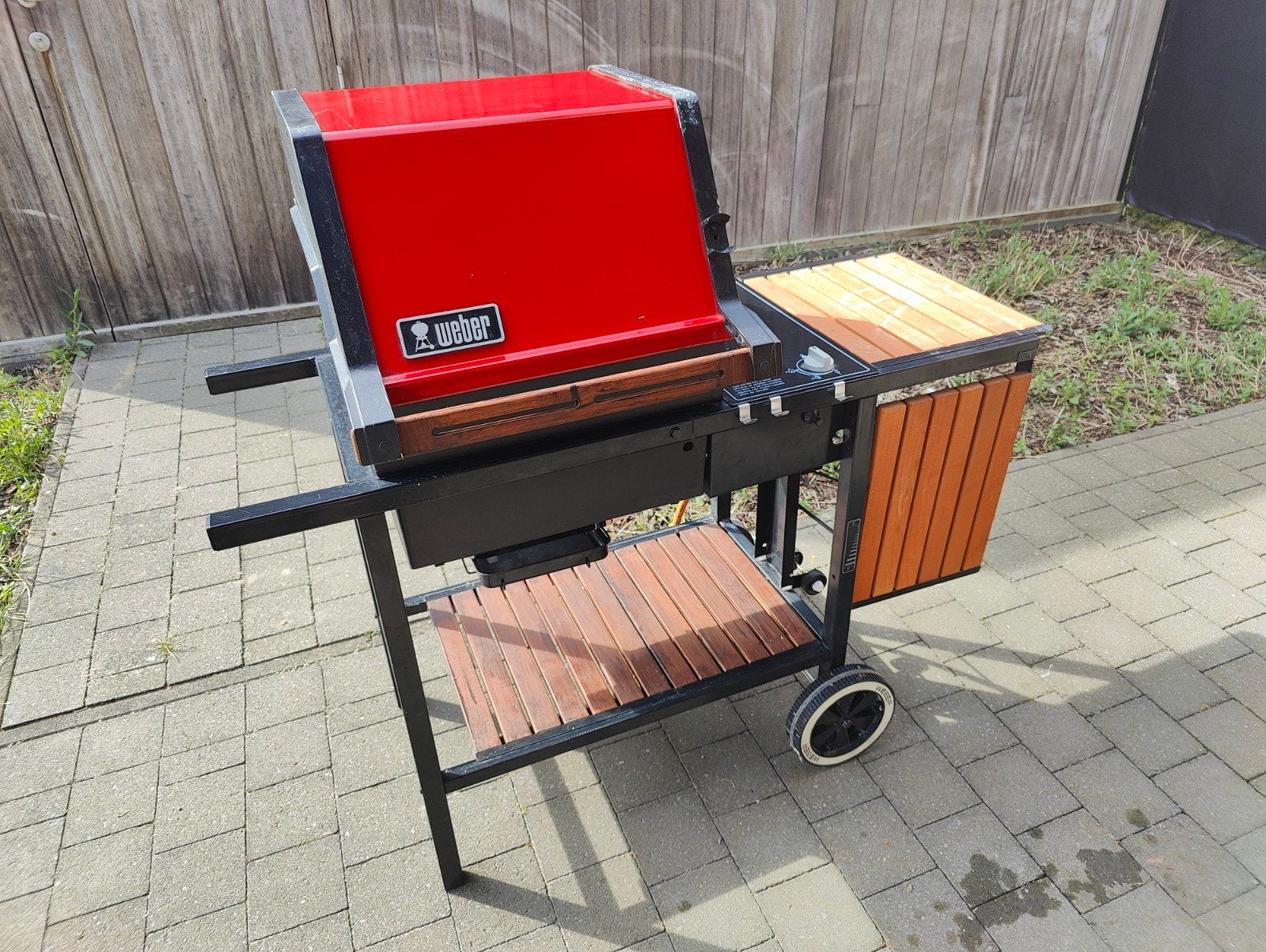 Barbecue Weber Genesis Junior 1988, Jardin & Terrasse, Barbecues à gaz, Utilisé, Enlèvement