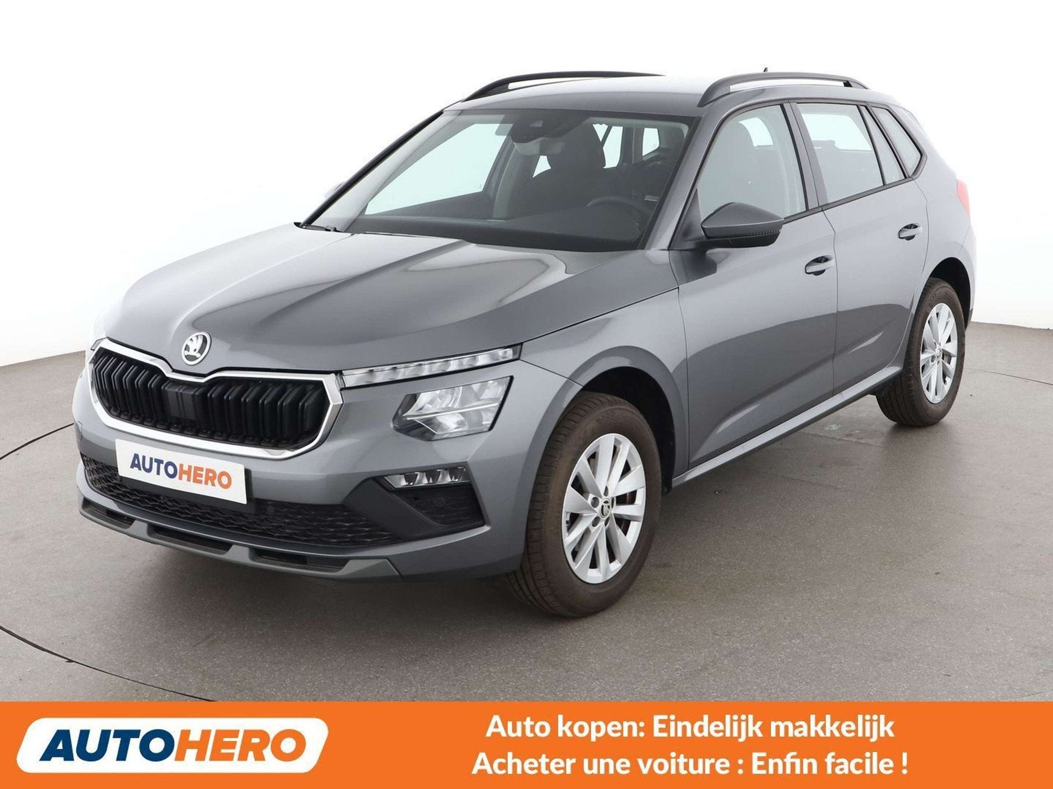 Skoda Kamiq 1.0 TSI Selection (bj 2024), Auto's, Voorwielaandrijving, Stof, Geheel digitaal combi-instrument, 116 pk
