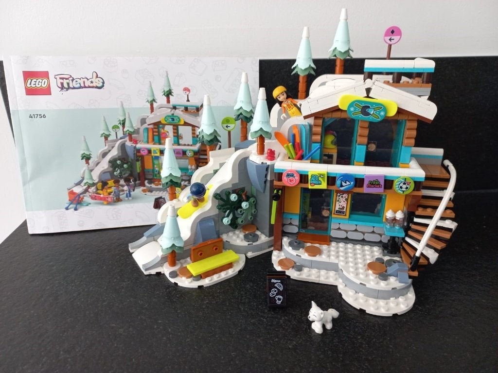 LEGO Friends 41756 – Les vacances au ski, Lego, Ensemble complet, Friends, Comme neuf