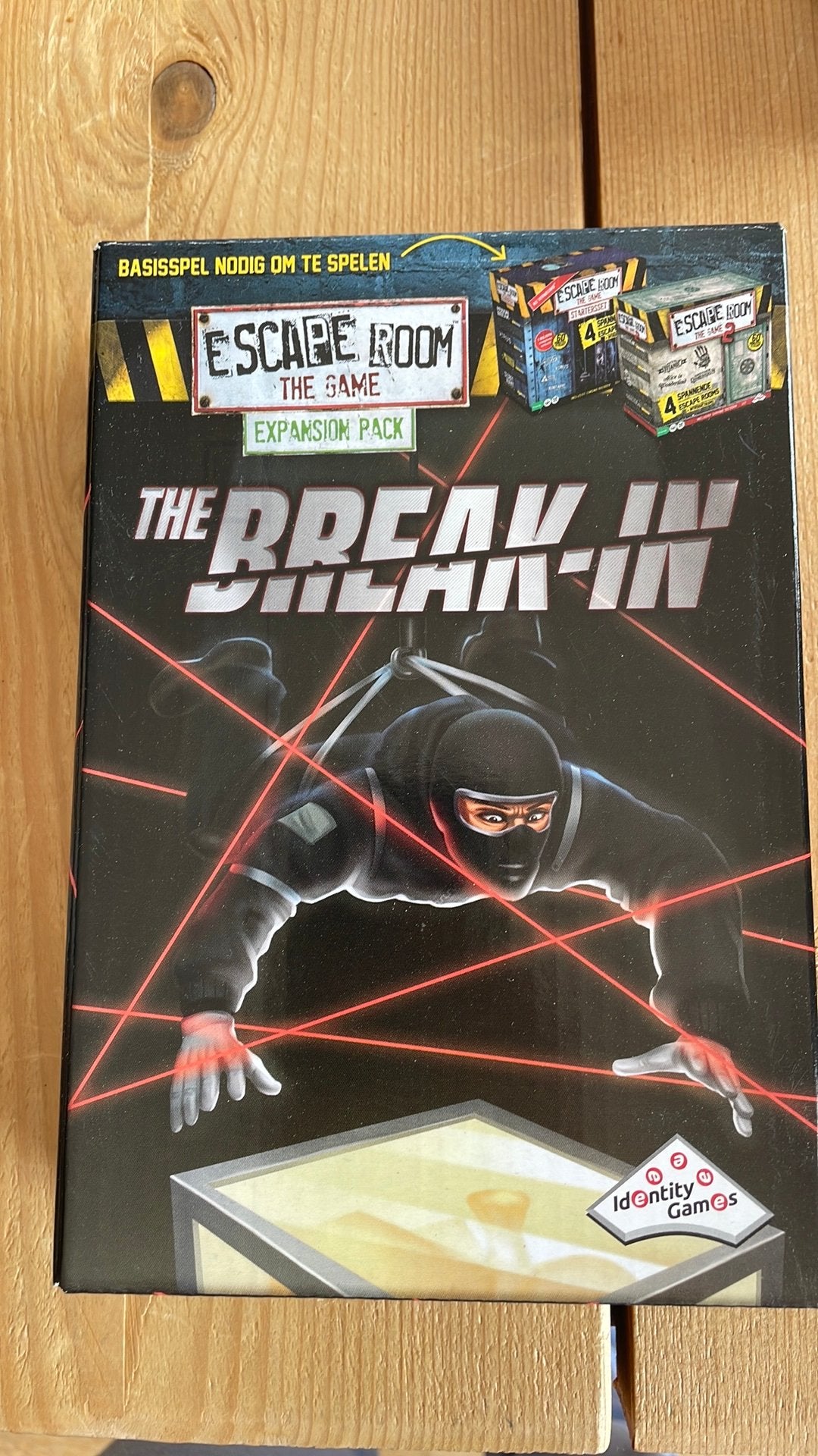 The Break In - expansion pack van Escape Room the game, Hobby en Vrije tijd, Ophalen, Zo goed als nieuw