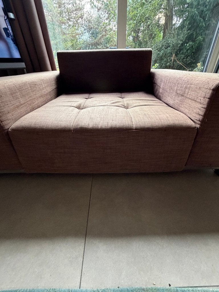 1 zit zetel van Zanotta, Huis en Inrichting, Ophalen, Gebruikt, Eenpersoons, Design