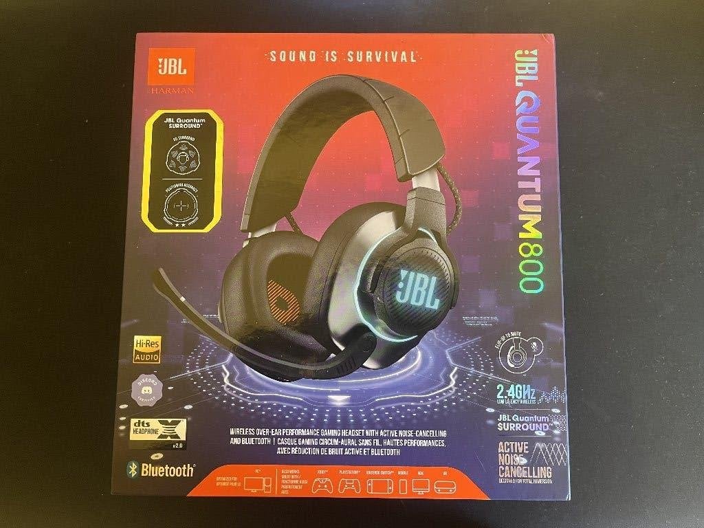 JBL Quantum 800 koptelefoon, Audio, Tv en Foto, Hoofdtelefoons, Ophalen, JBL, Zo goed als nieuw, Draadloos