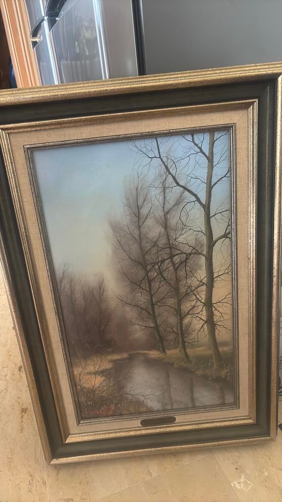 Schilderij, Antiek en Kunst, Kunst | Schilderijen | Klassiek, Ophalen