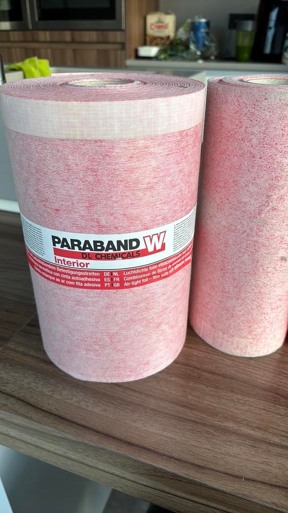 Luchtdichte folie ( paraband W interior ), Ophalen, Zo goed als nieuw, Overige materialen