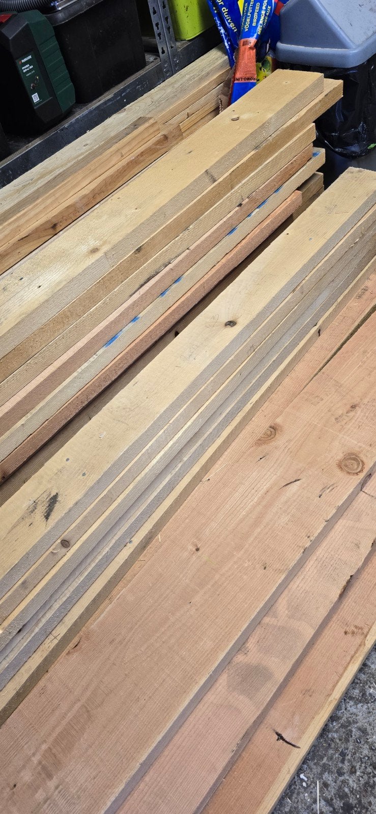 palletbalken verschillende breedte en lengte er zijn er van, Ophalen, Pallet