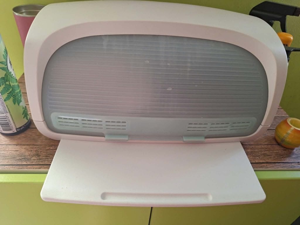 bewaarbak voor brood tupperware, Enlèvement ou Envoi, Utilisé, Blanc
