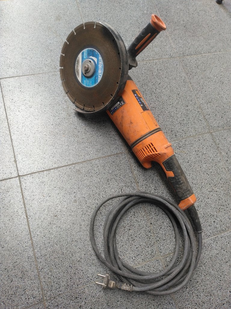 SPIT AGP230AV haakse slijper, Doe-het-zelf en Bouw, Gereedschap | Slijpmachines, Ophalen, Gebruikt, 1000 watt of meer, Haakse handslijpmachine
