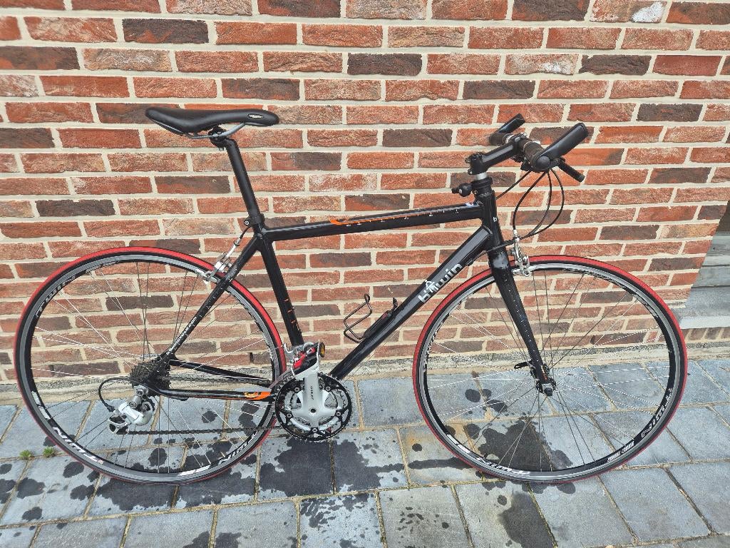 Vélo course Btwin Homme, Autres marques, Frein sur jante, Moins de 10 vitesses, Aluminium