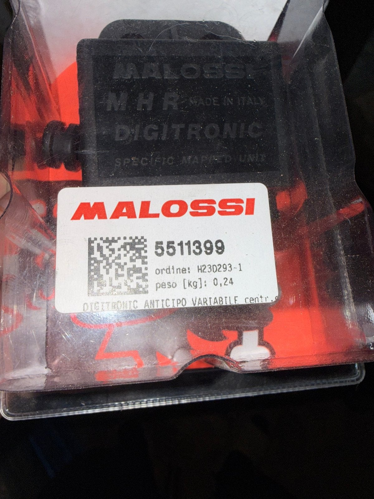 Cdi malossi, Motoren, Ophalen