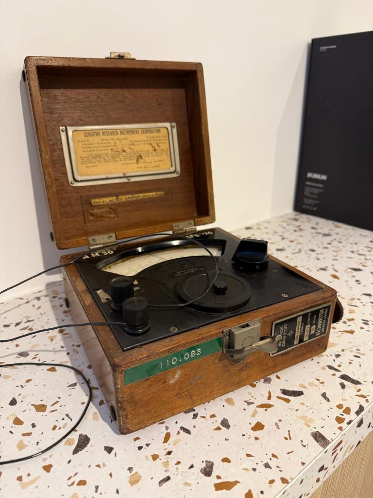 Vintage Direct Current Milliammeter (1954) - Originele kist, Enlèvement