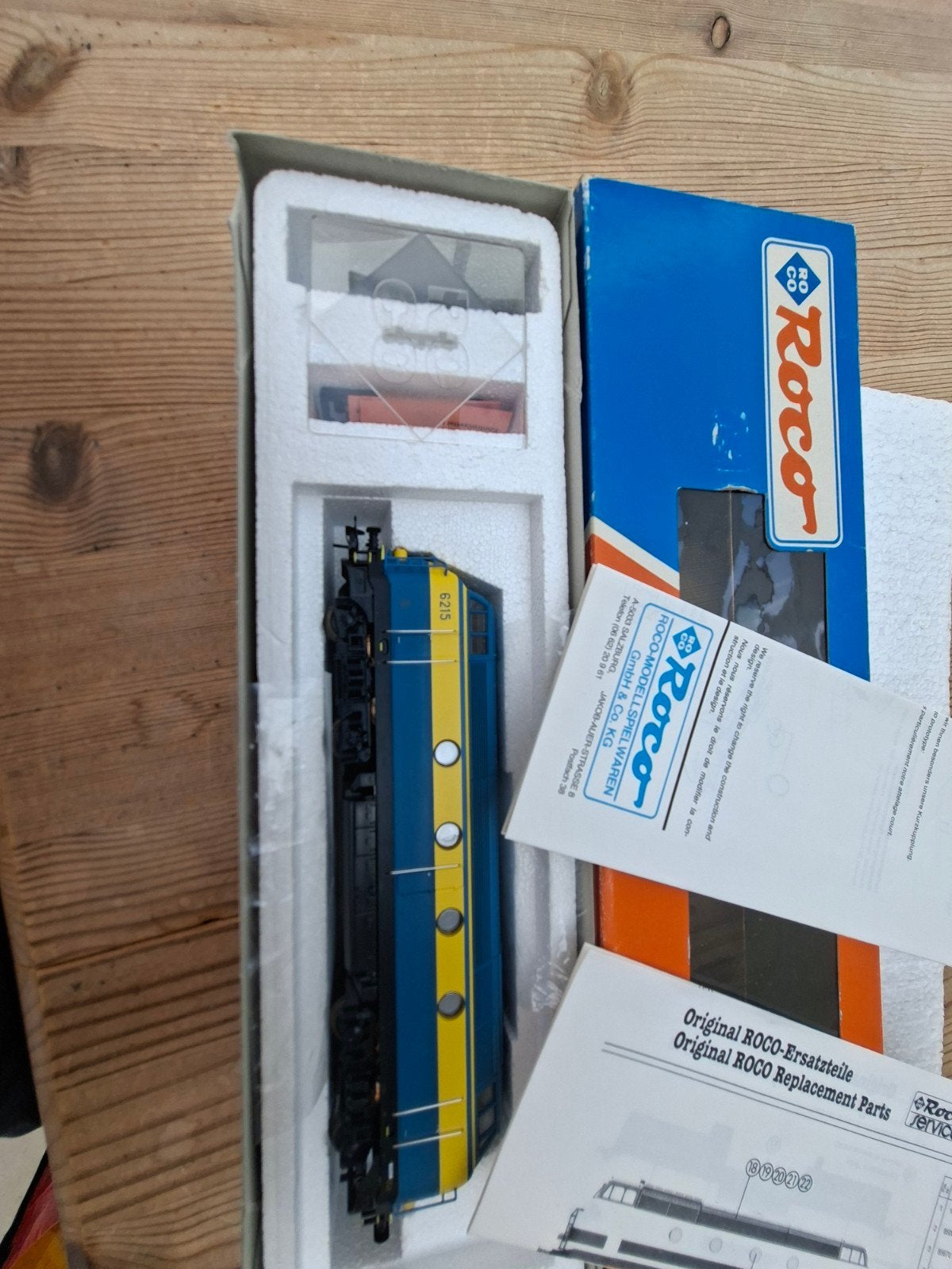 Roco ho sncb 6215., Hobby & Loisirs créatifs, Trains miniatures | HO, Enlèvement ou Envoi, Roco, Analogique