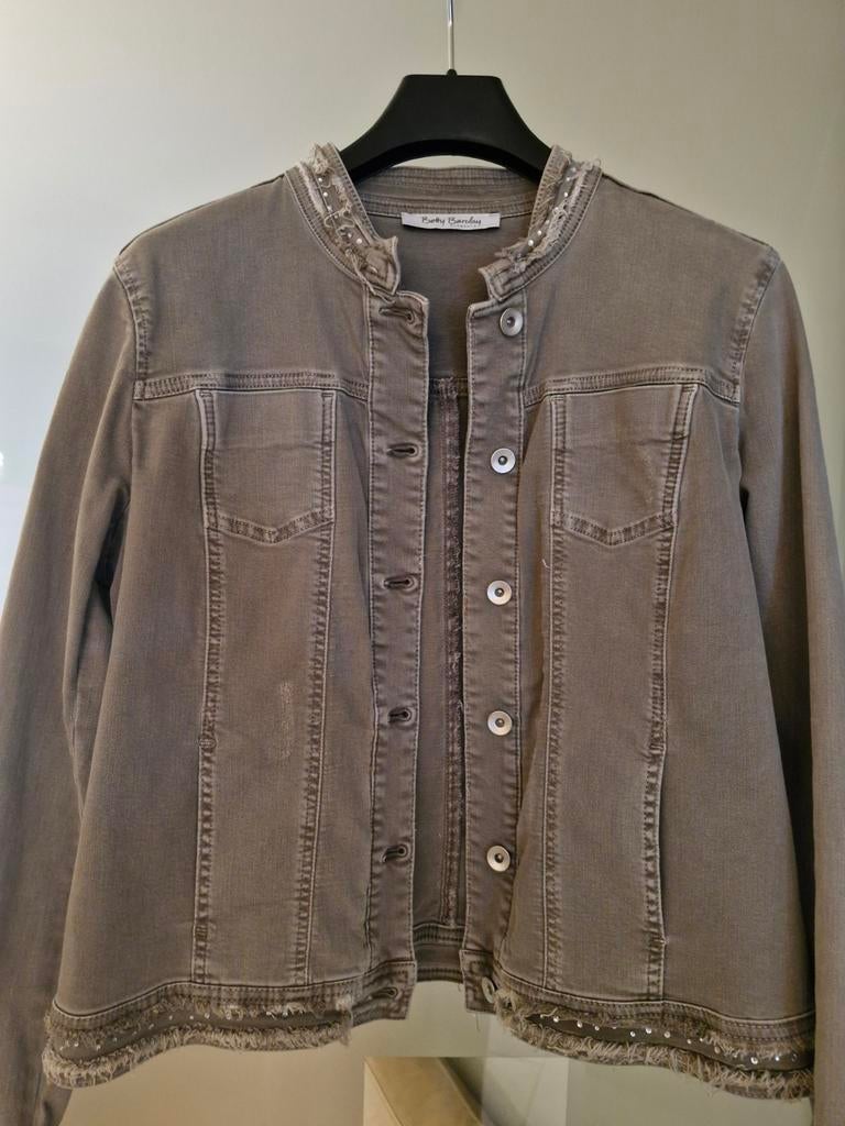 Jeansvest, Kleding | Dames, Betty Barclay, Ophalen of Verzenden, Zo goed als nieuw, Maat 38/40 (M)