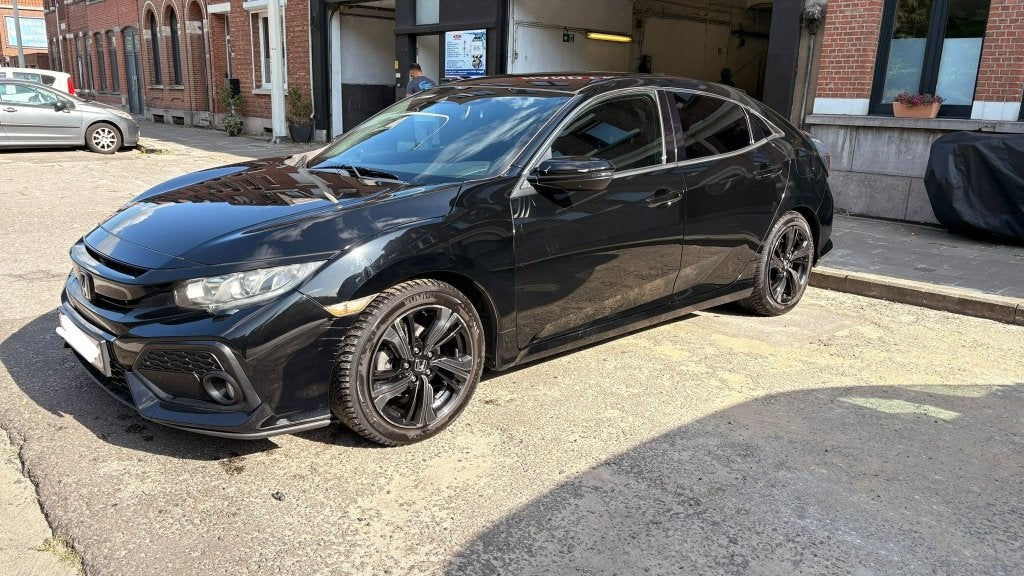 Honda Civic 1.0 VTEC Turbo CVT Automaat, Auto's, Dealer onderhouden, Stof, 95 kW, 5 deurs