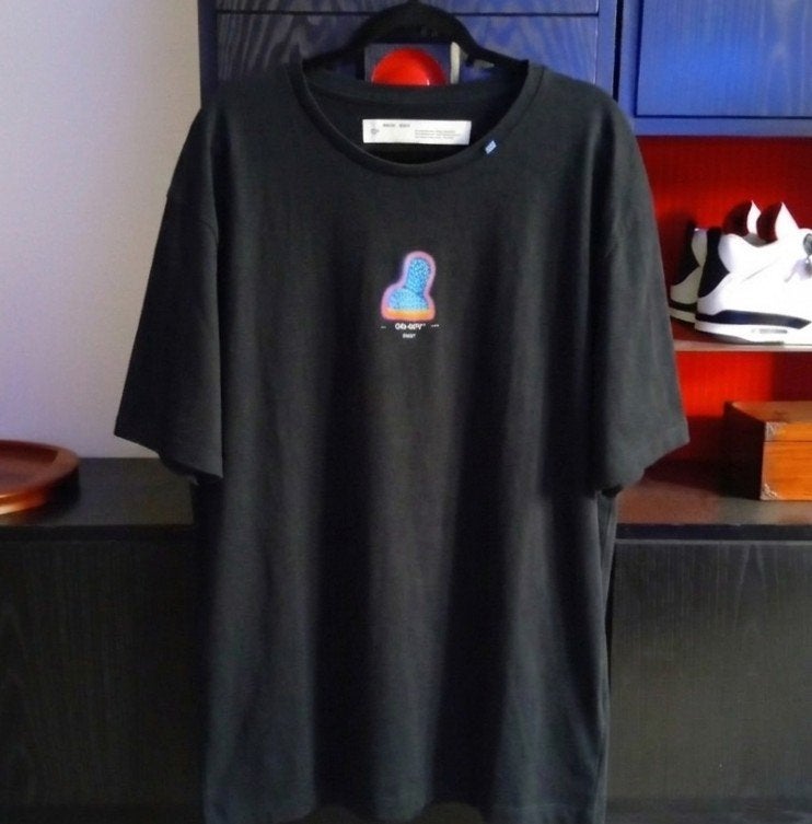 Thermo Man tshirt van Off-White maat XL oversized, Ophalen of Verzenden, Zo goed als nieuw, Maat 56/58 (XL), Off-White