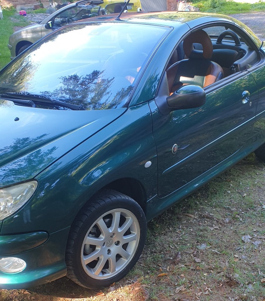 206 cc Roland-Garros, Voorwielaandrijving, Cabriolet, 1600 cc, Leder