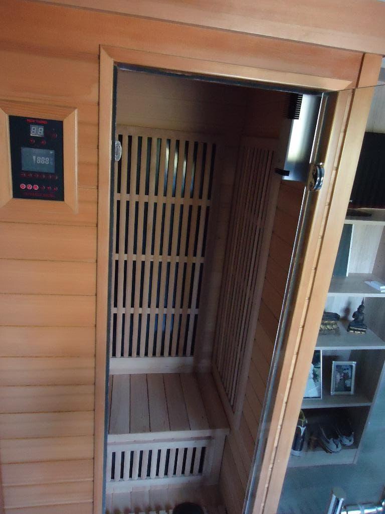 ir sauna, Ophalen, Zo goed als nieuw, Infrarood, Complete sauna