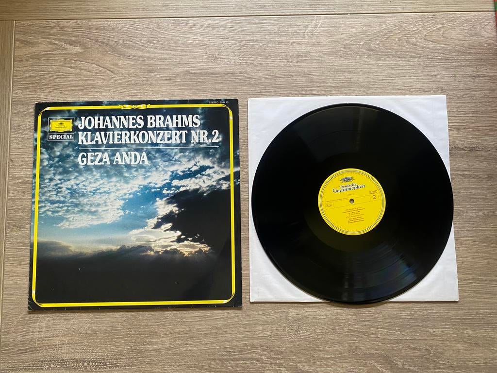 Vinyl/LP - Johannes Brahms - Geza Anda, Enlèvement ou Envoi, Comme neuf