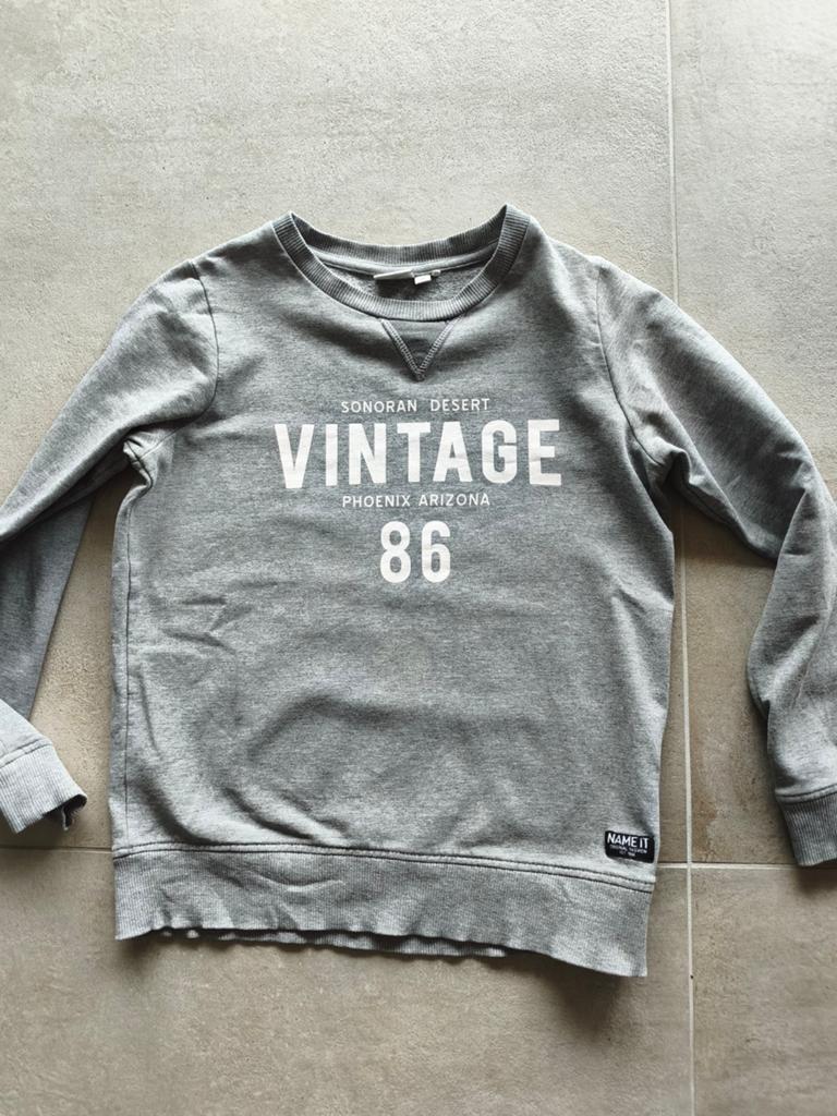 Sweat garçon gris clair NAMEIT 9-10 ans, Enfants & Bébés, Vêtements enfant | Taille 176, Enlèvement ou Envoi, Garçon