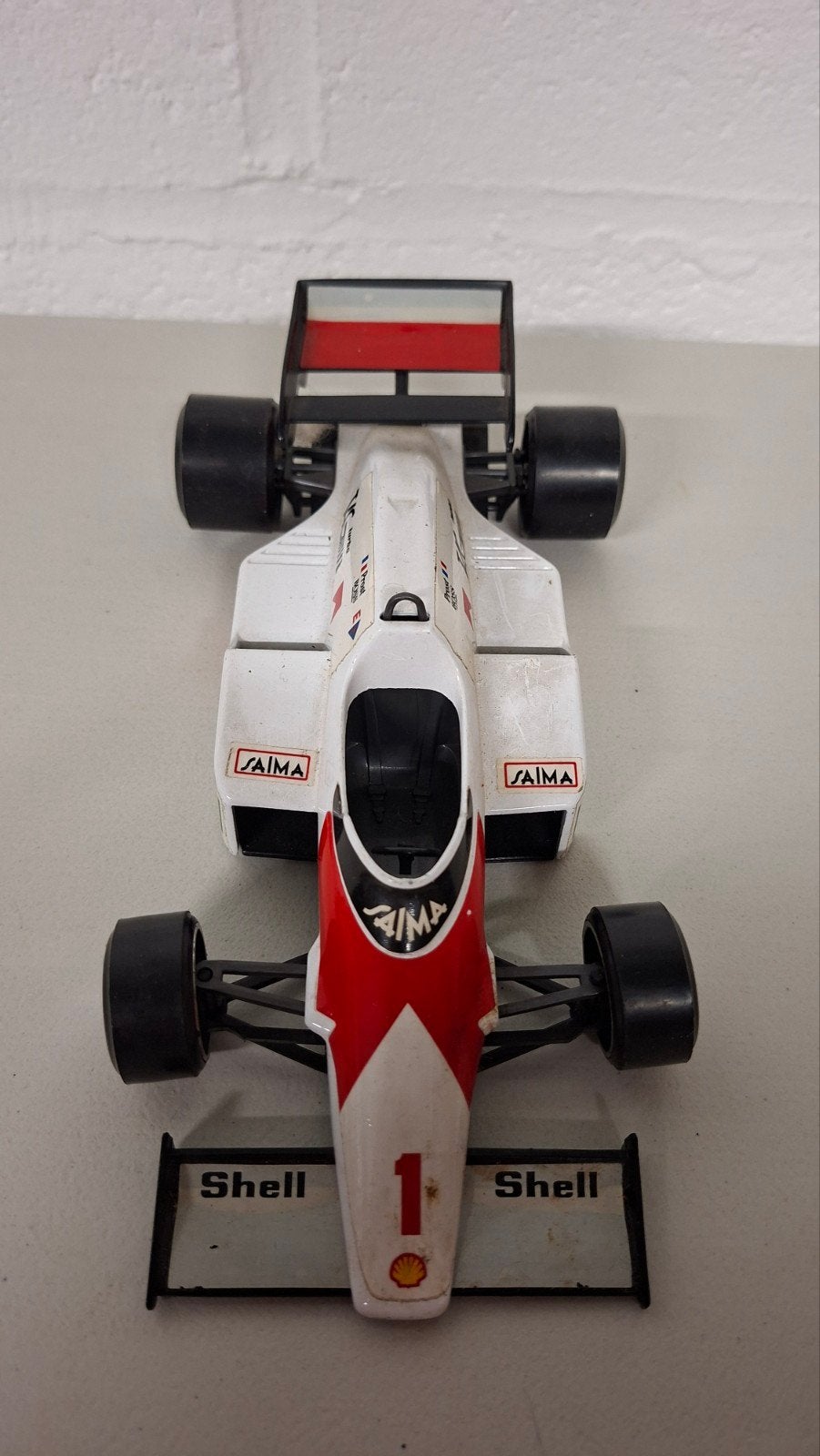 Bburago McLaren MP4/2 TAG Turbo F1 - 1:24 (made in Italy), Ophalen of Verzenden, Gebruikt, Auto, Burago