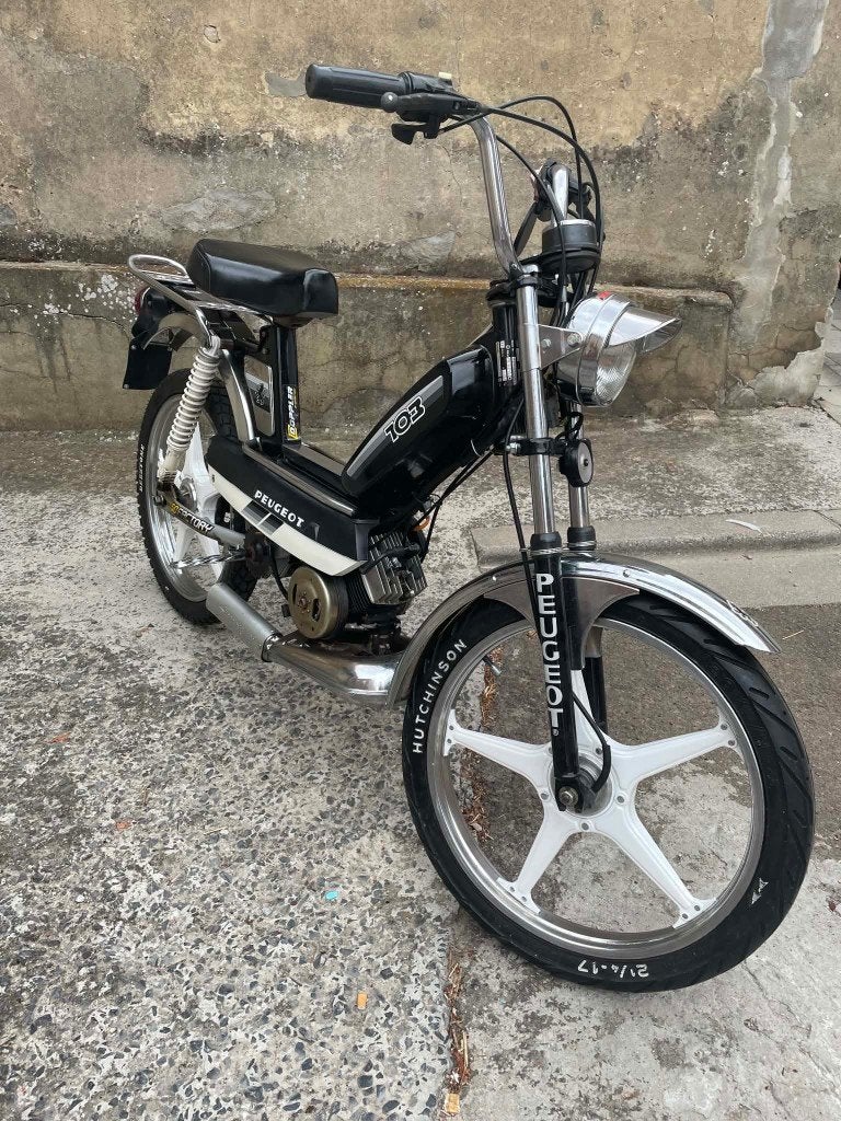 103 sp Peugeot, Ophalen