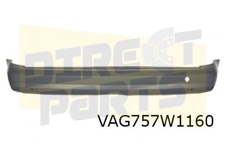 Volkswagen Caddy (7/15-12/20) Achterbumper (Maxi) (GRU) Orig, Neuf, Arrière, Volkswagen, -