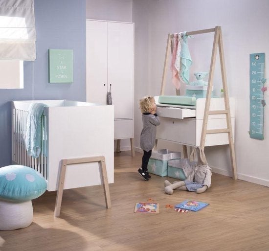 Childhome kinderkamer (matras en beddengoed inbegrepen), Kinderen en Baby's, Ophalen, Gebruikt, Jongetje of Meisje