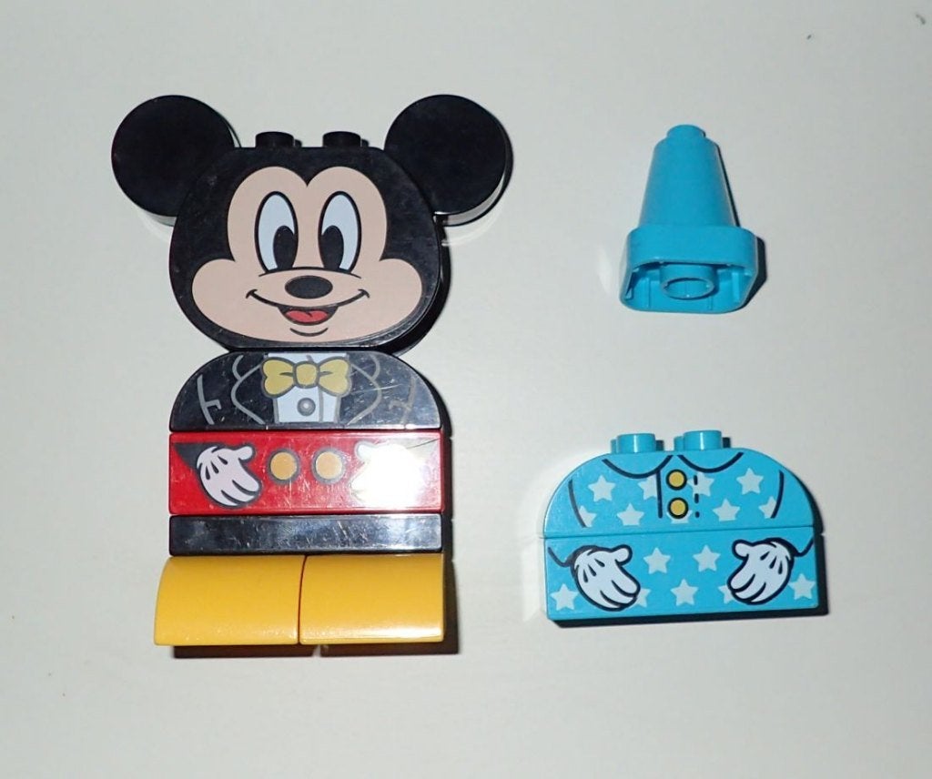 Duplo Mickey Mouse 10898, Kinderen en Baby's, Speelgoed | Duplo en Lego, Gebruikt, Ophalen of Verzenden, Complete set, Disney