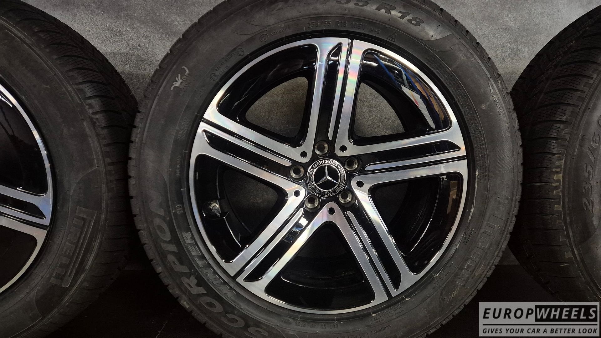 18 inch velgen origineel Mercedes GLC X254 winterbanden, Auto-onderdelen, Banden en Velgen, 18 inch, Gebruikt, -, -