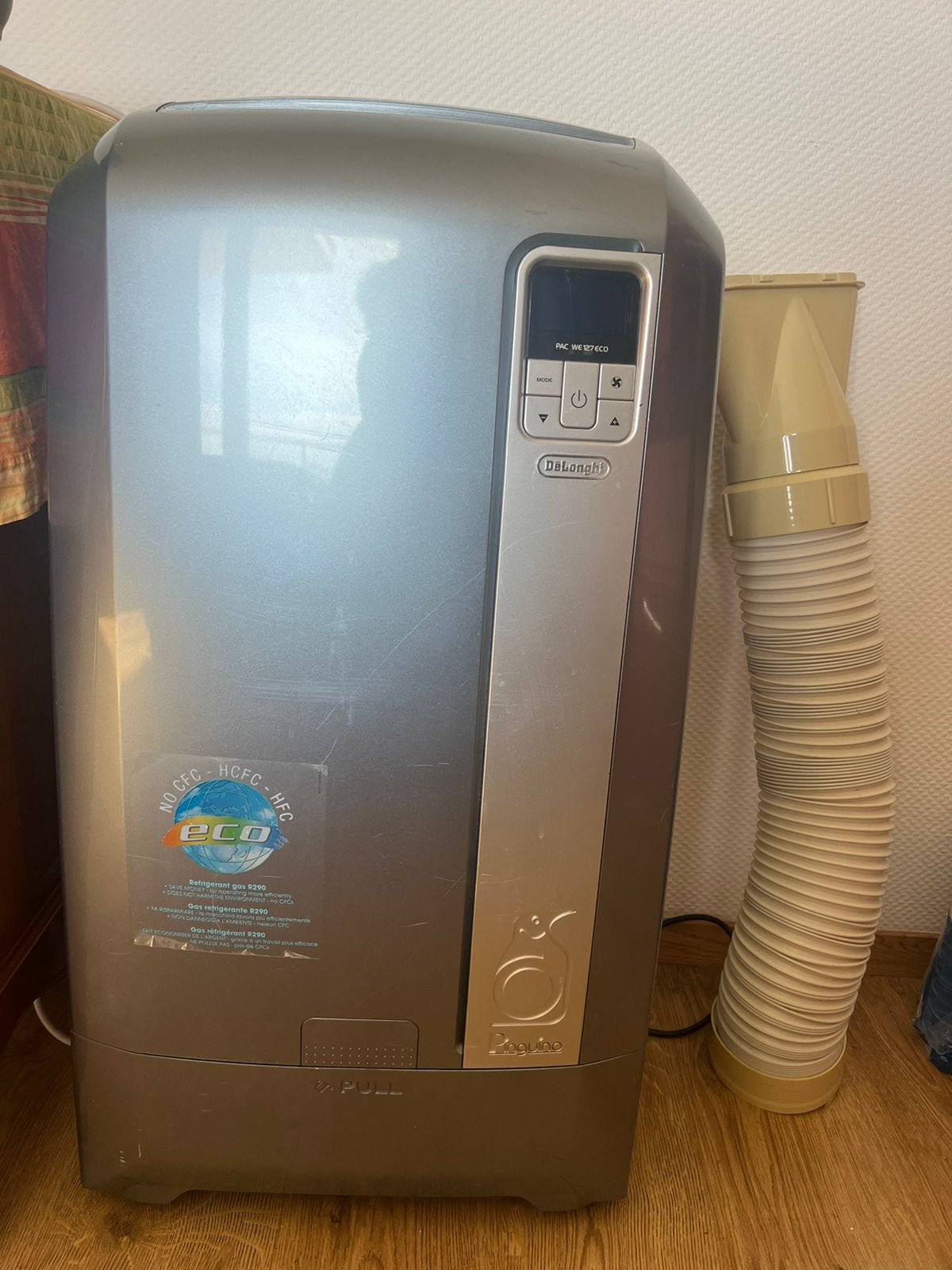 Climatiseur DeLonghi, Electroménager, Enlèvement, Comme neuf, Climatiseur mobile, Télécommande