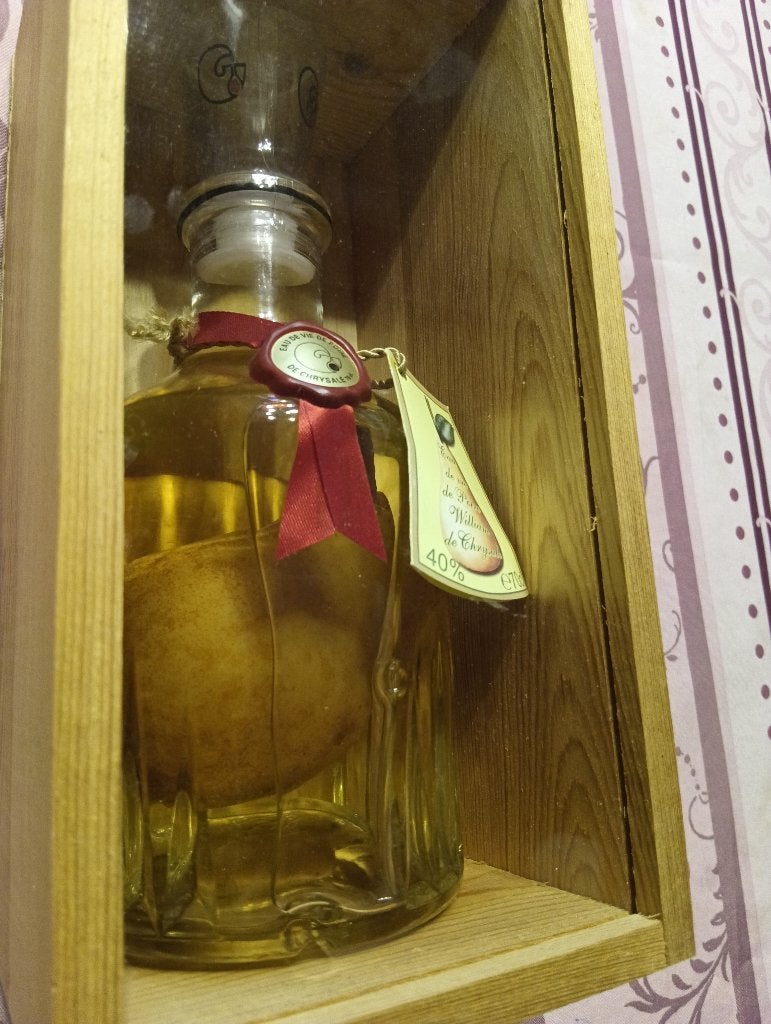 Eau de vie - coffret cadeau Poire Williams, Collections, Enlèvement, Neuf, Autres régions, Autres types