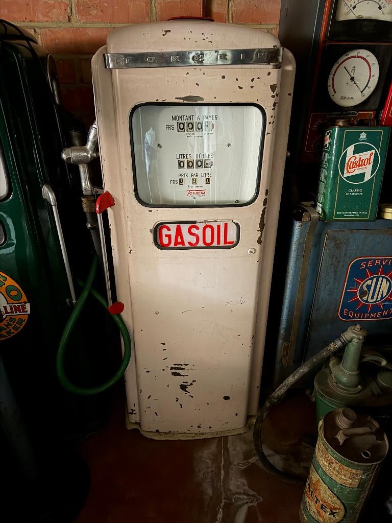 Tokheim P300 benzinepomp, Enlèvement