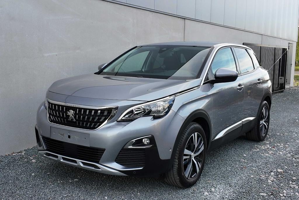 Peugeot 3008 1.2 EAT8 Allure Navi/Caméra/Semi-Cuir/Led ..., Autos, Argent ou Gris, Euro 6, Entreprise, Entretenue par le concessionnaire