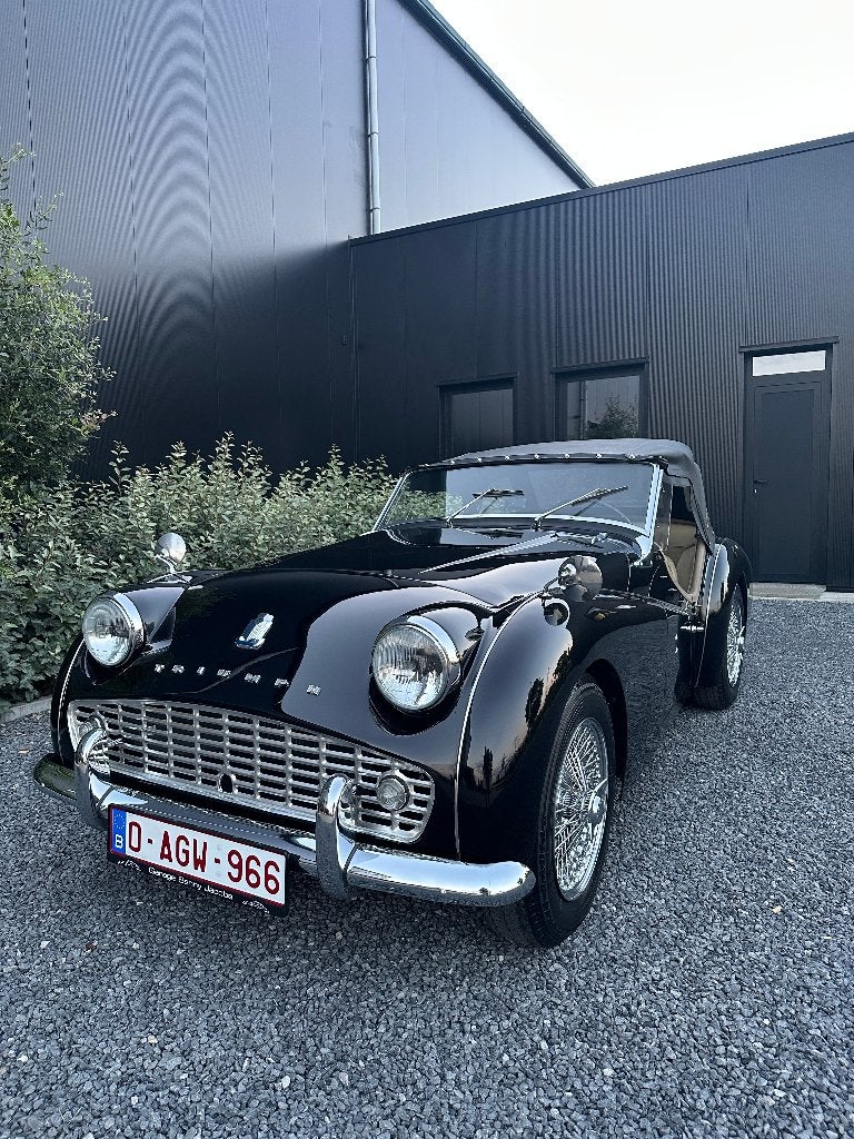 Triumph TR3A, Achterwielaandrijving, Beige, Cabriolet, Triumph