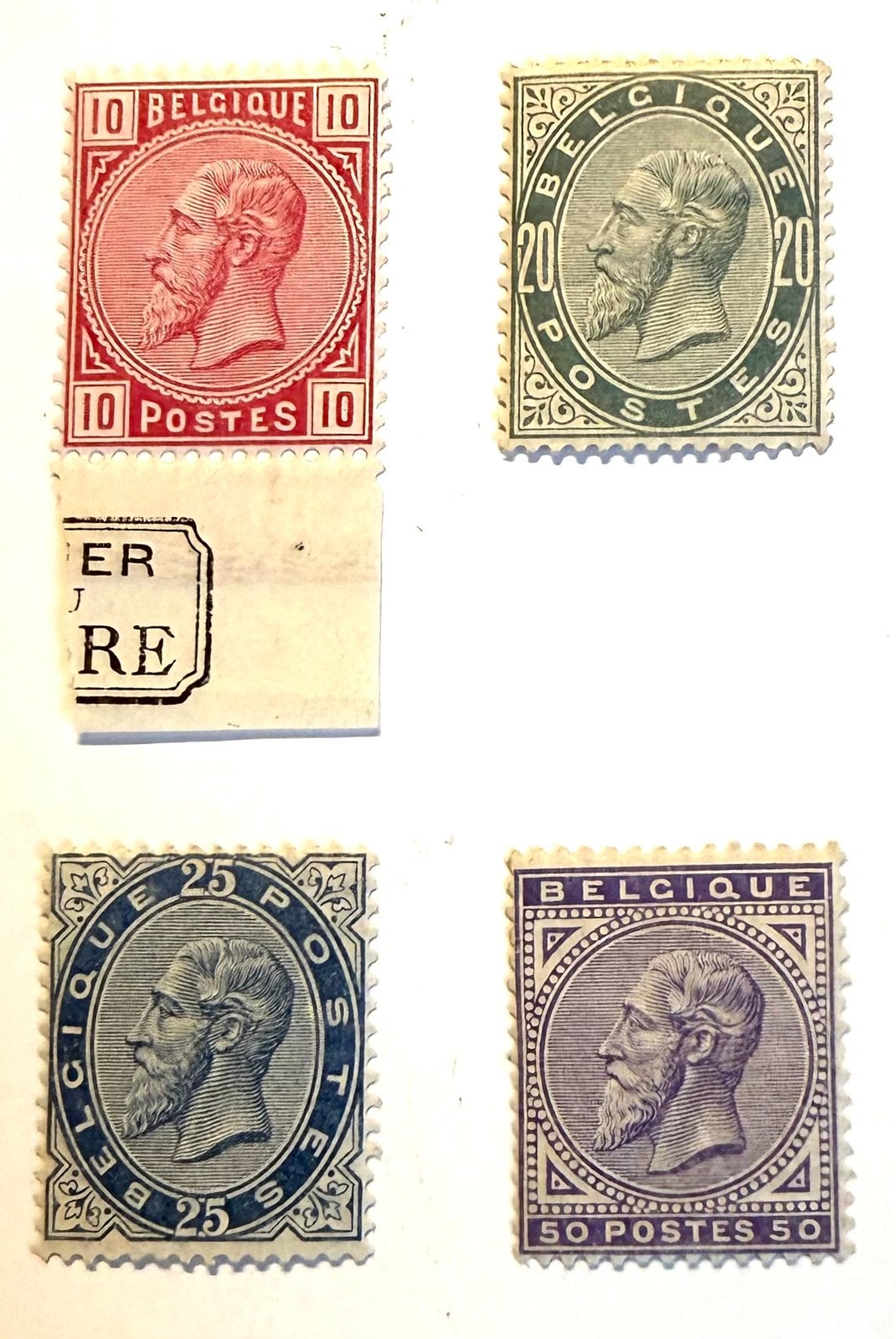 België 1883 Koning Leopold II, Postzegels en Munten, Ophalen of Verzenden
