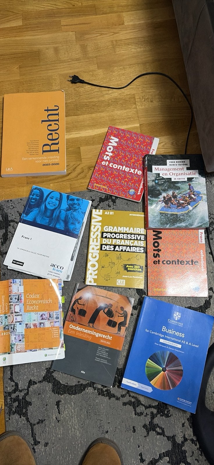 Ku leuven handelswetenschappen boeken te koop, Enlèvement